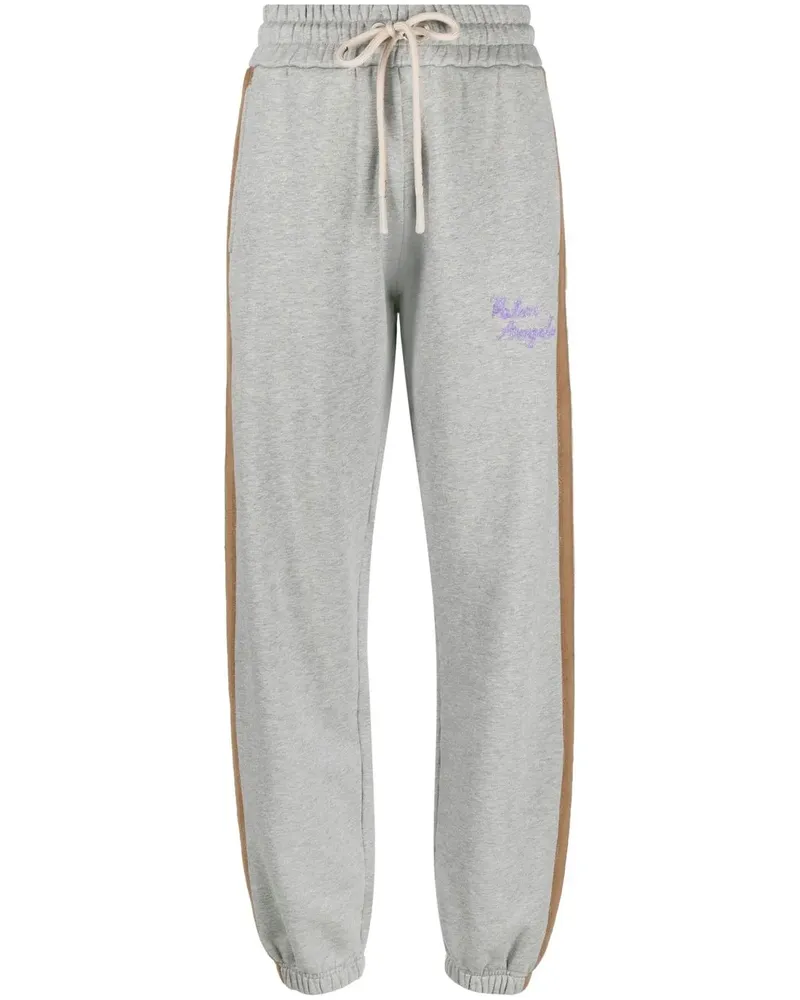 Palm Angels Jogginghose mit Logo-Stickerei - Grau Grau