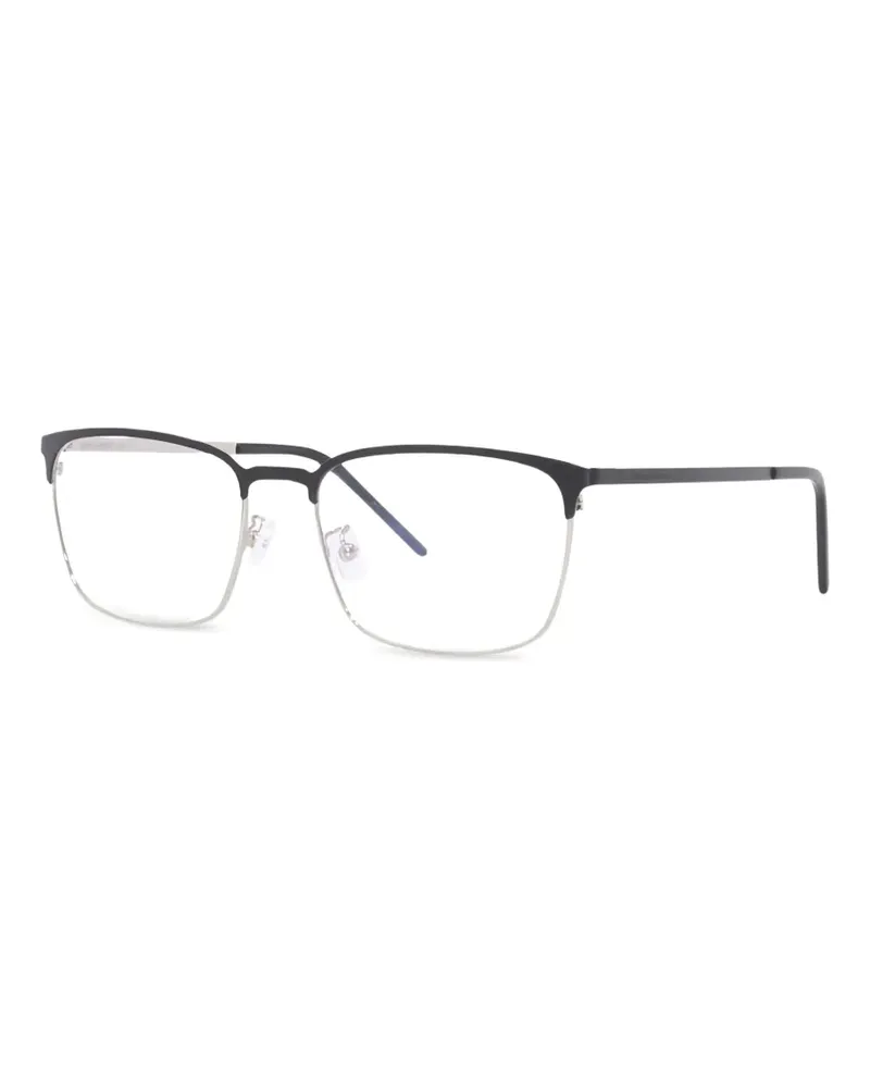 Saint Laurent Brille mit eckigem Gestell - Schwarz Schwarz