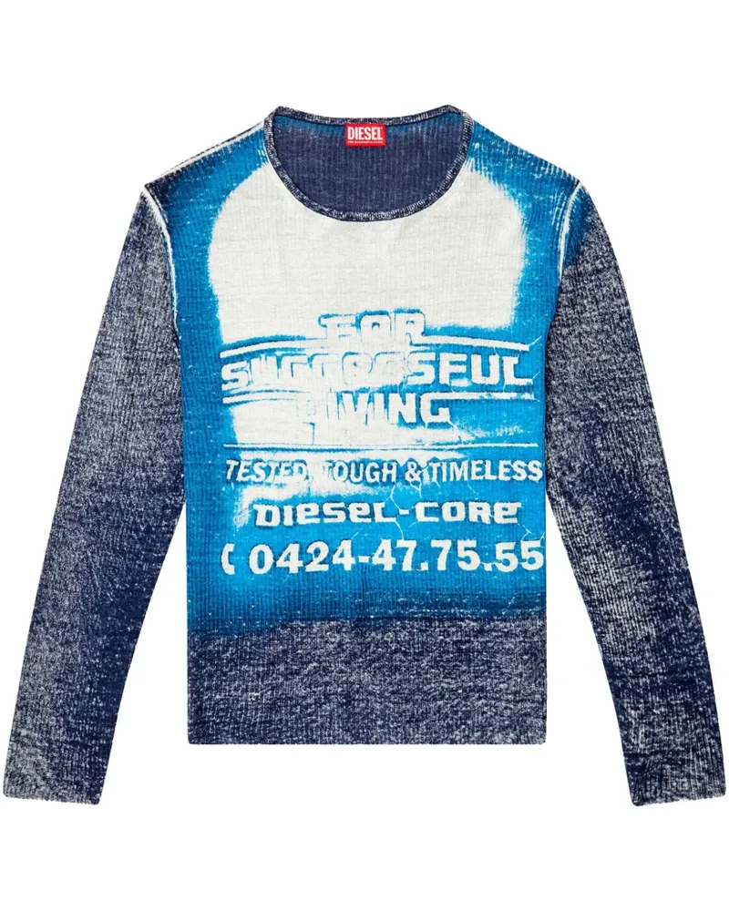 Diesel K-Rod Sweatshirt - Blau Blau