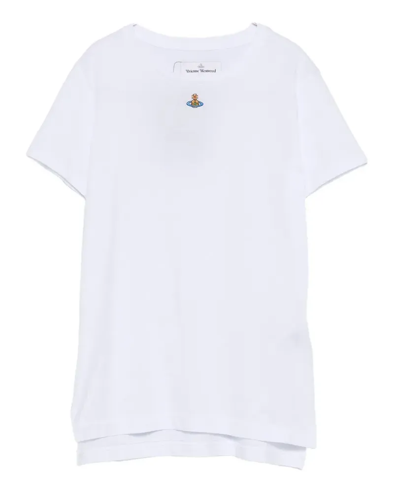 Vivienne Westwood Orb Peru´ white T-shirt - Weiß Weiß