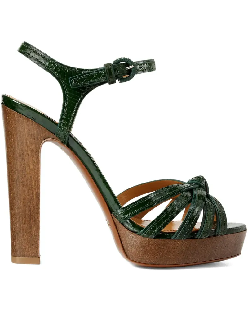 Ralph Lauren Kieran Sandalen 125mm - Grün Grün
