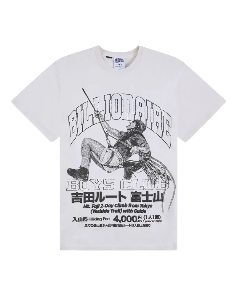 Billionaire Boys Club Yoshida T-Shirt mit grafischem Print - Weiß Weiß