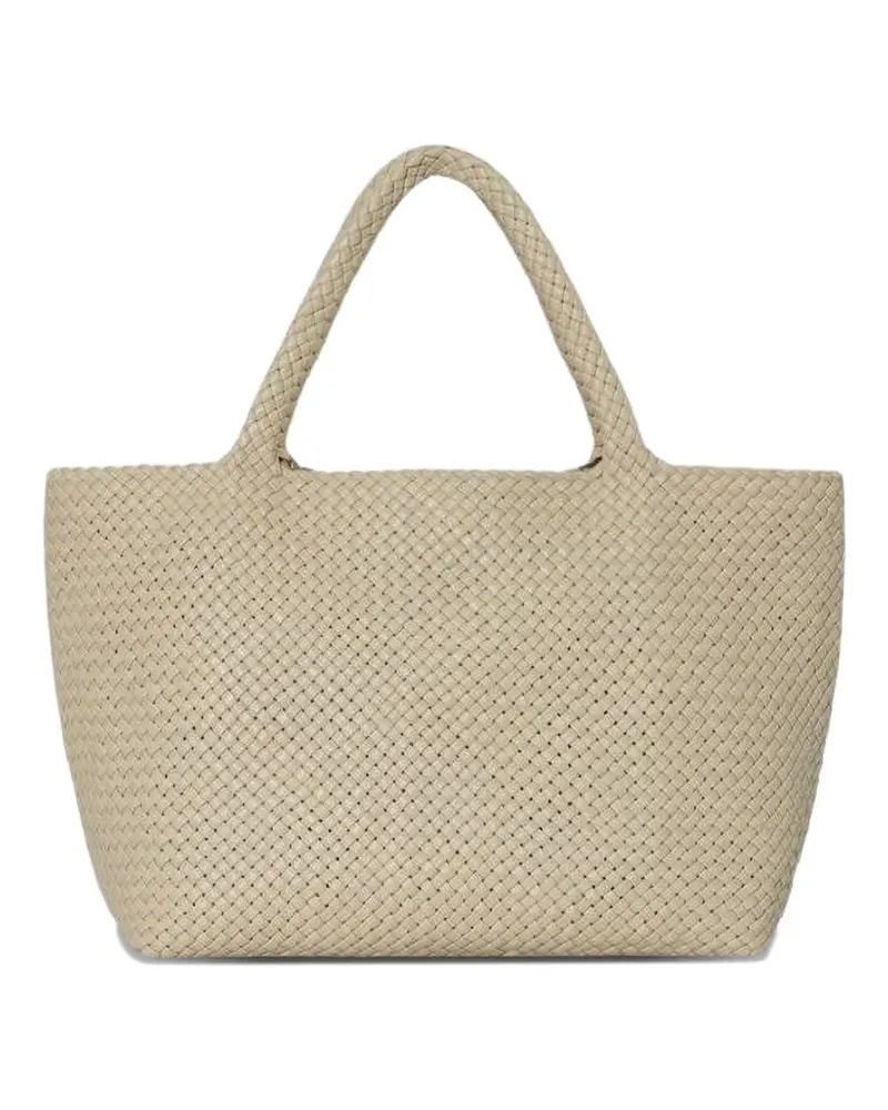 The Row Ruth Tote Bag aus gewebtem Leder - Nude Nude