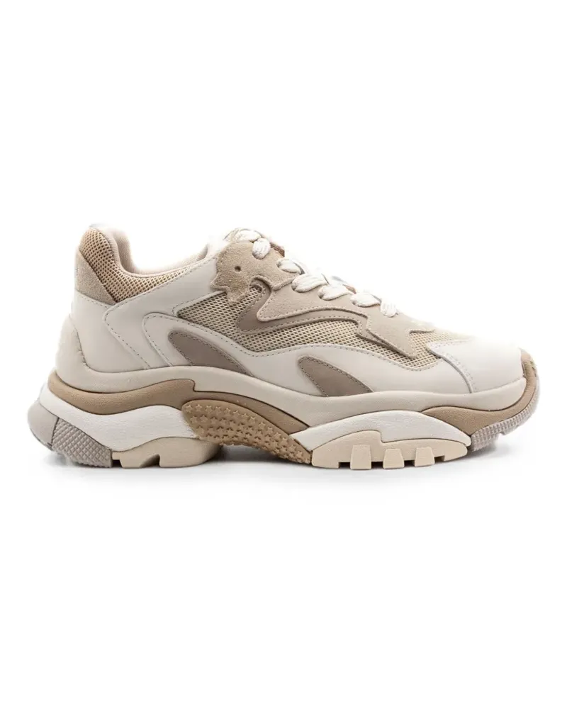 ash panelled sneakers - Nude Nude