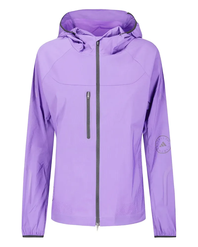 adidas Kapuzenjacke mit Reißverschluss - Violett Violett