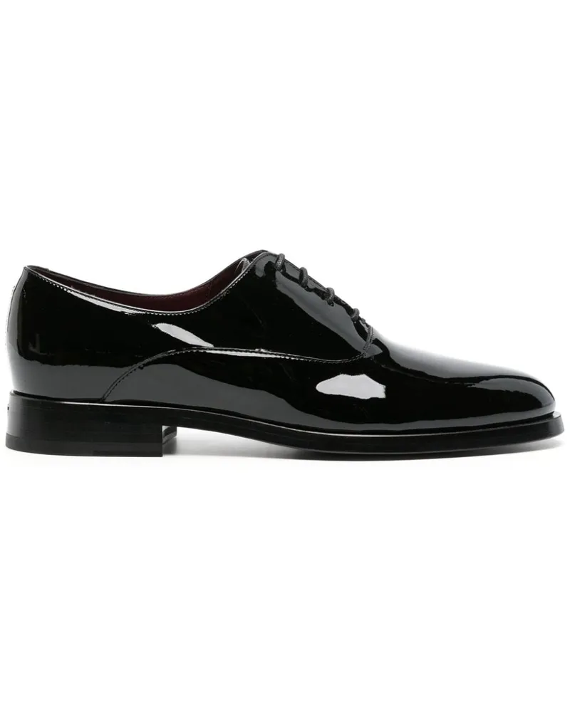 Valentino Garavani Oxford-Schuhe aus Lackleder - Schwarz Schwarz