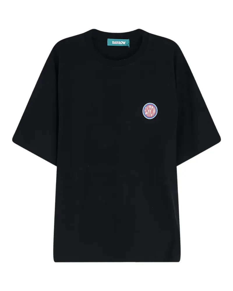 BARROW Jewel graphic-print T-shirt - Schwarz Schwarz