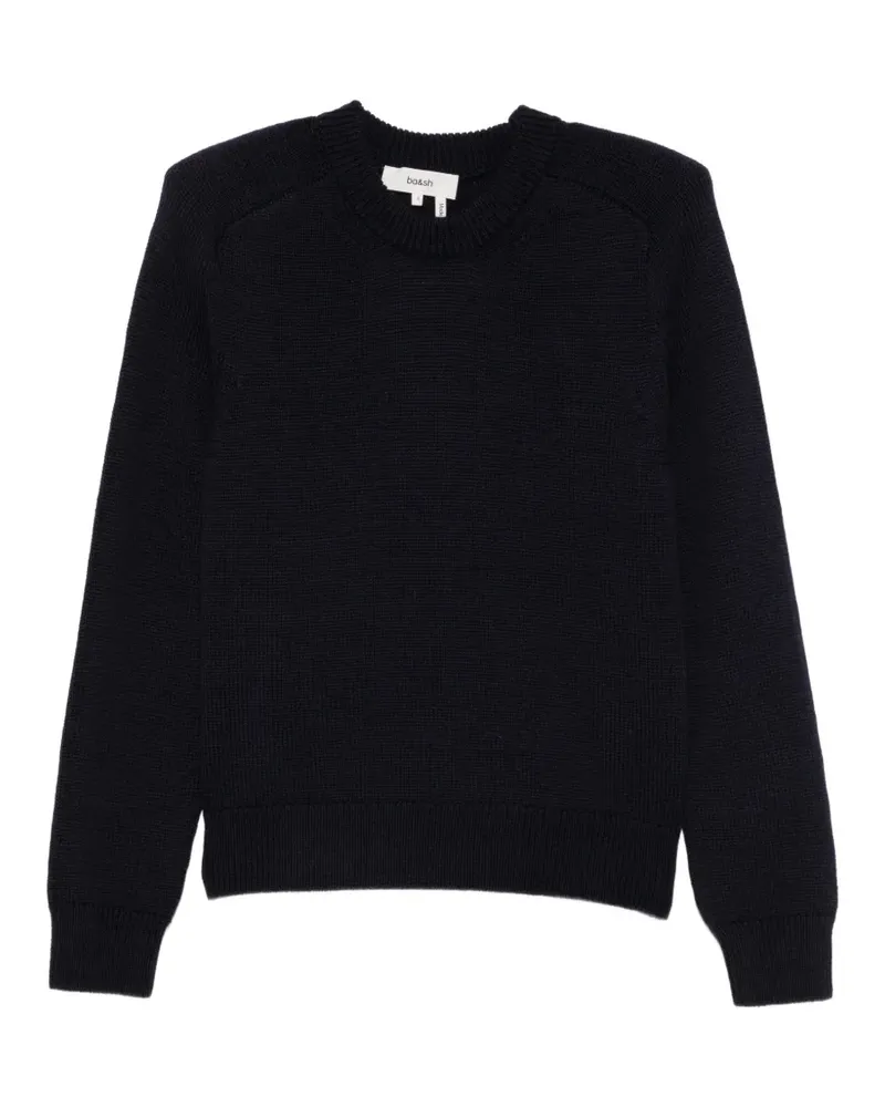 ba&sh Gerippter Pullover - Blau Blau