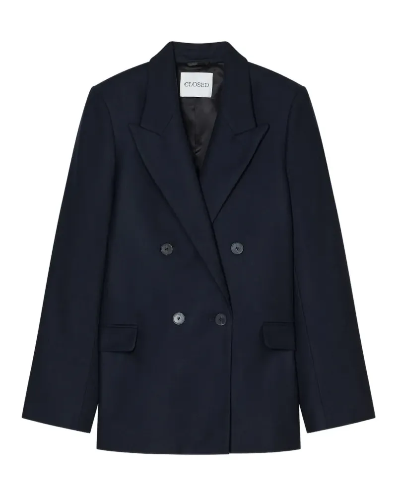 Closed Doppelreihiger Blazer - Blau Blau