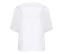 T-Shirt mit U-Boot-Ausschnitt