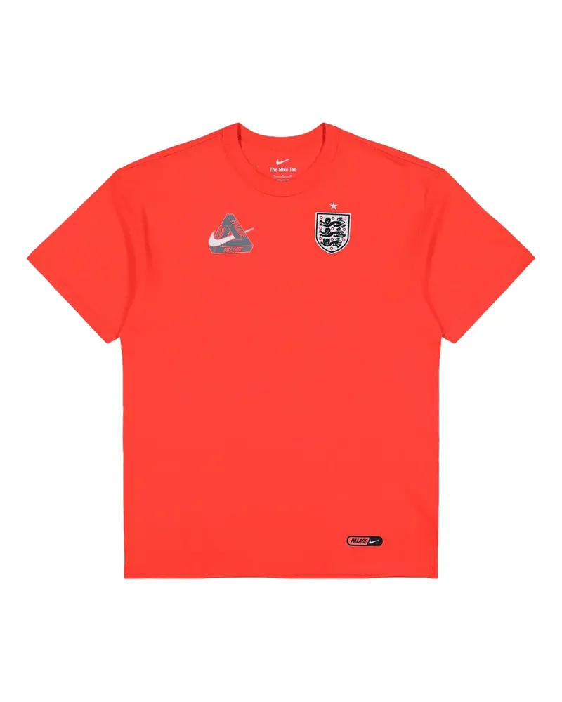 Nike x England x Palace T-Shirt mit Print - Rot Rot