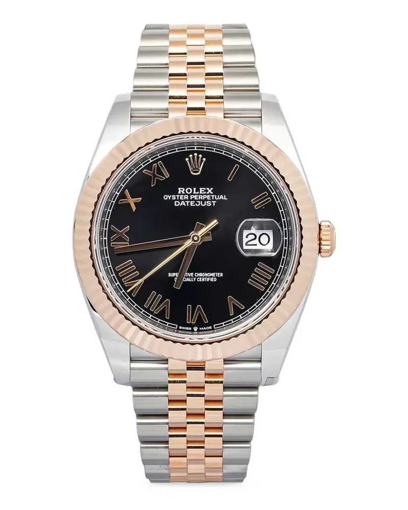 Rolex Datejust 40mm watch - Schwarz Schwarz