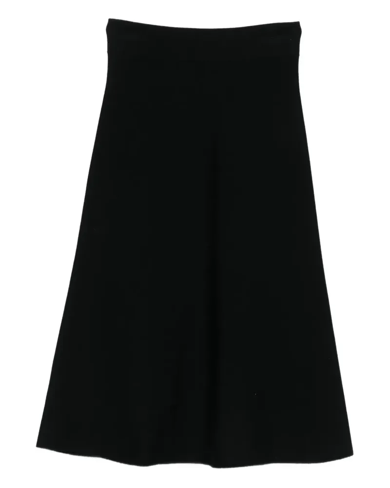 Dorothee Schumacher Gestrickter Midirock - Schwarz Schwarz