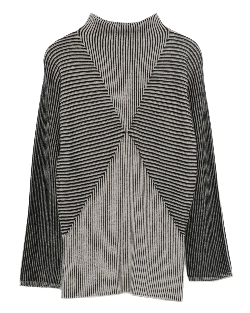 Emporio Armani striped sweater - Grau Grau