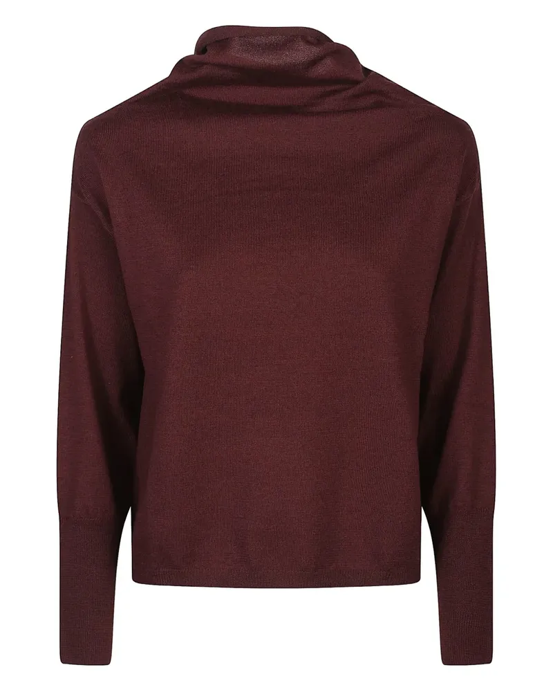 ARAGONA Langärmeliger Pullover - Rot Rot