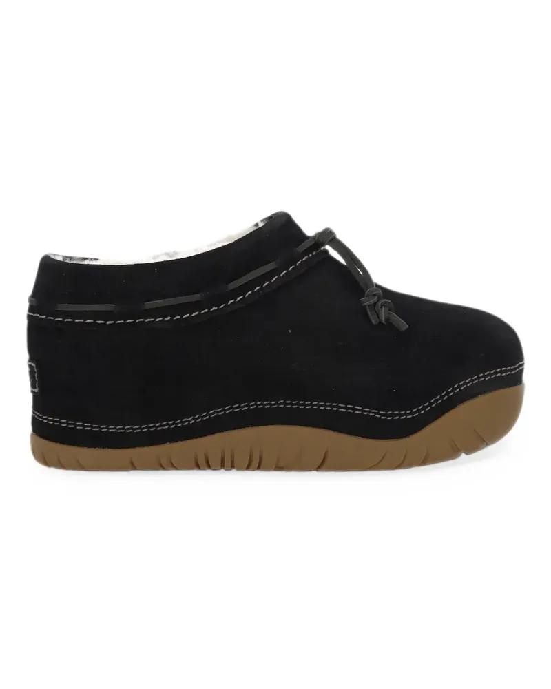 UGG suede-finish clog - Schwarz Schwarz