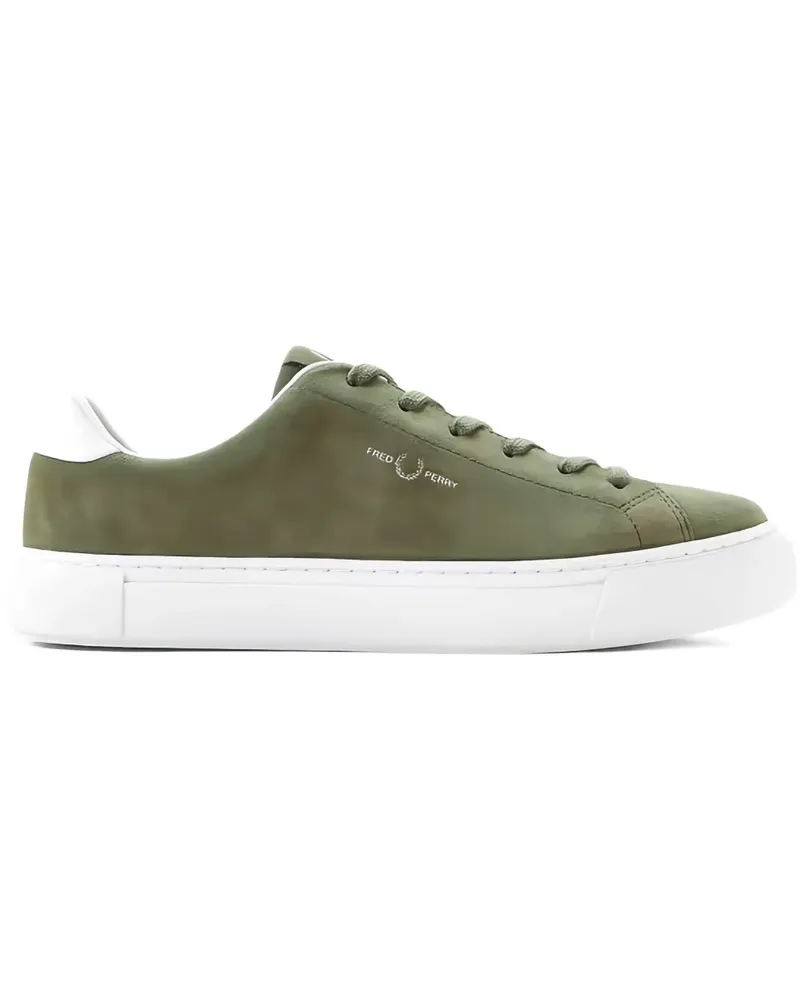Fred Perry logo-print sneakers - Grün Grün