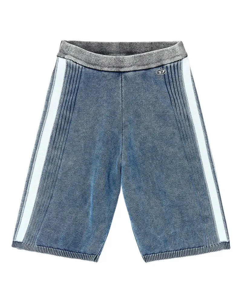 Diesel M-Esther Shorts in Jeansoptik - Blau Blau