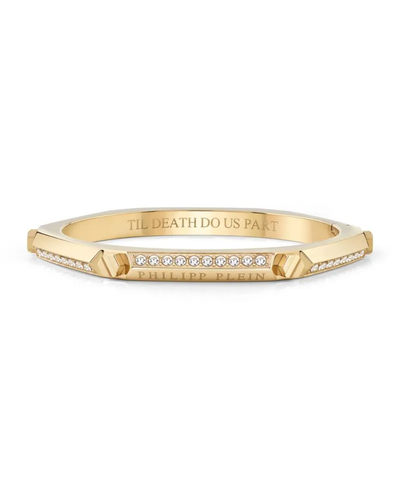 Philipp Plein Armband im Manschetten-Design - Gold Gold
