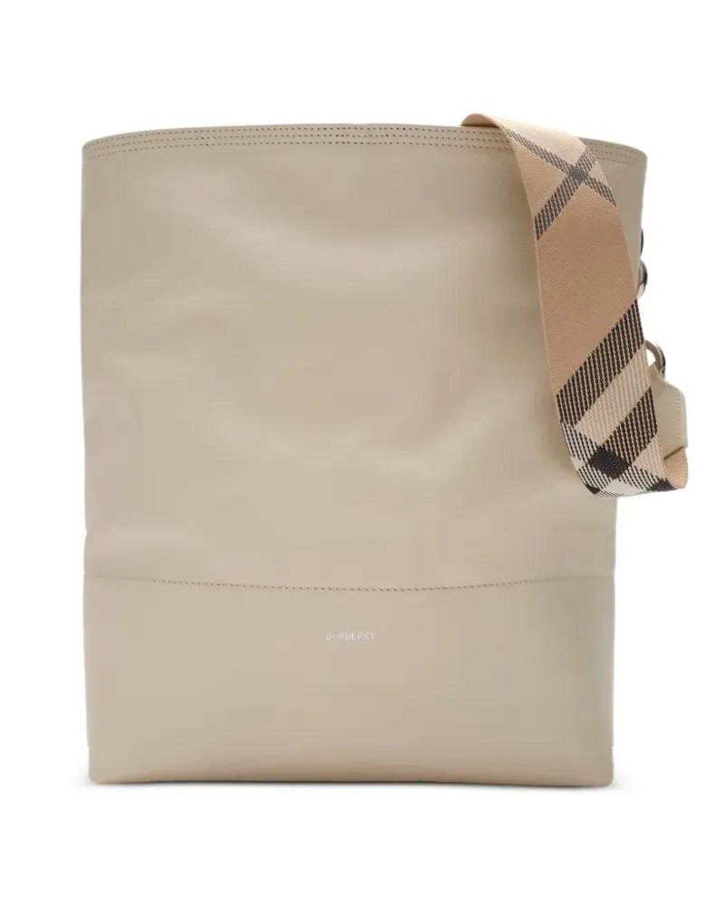 Burberry Mittelgroße B-Clip Beuteltasche​ - Nude Nude