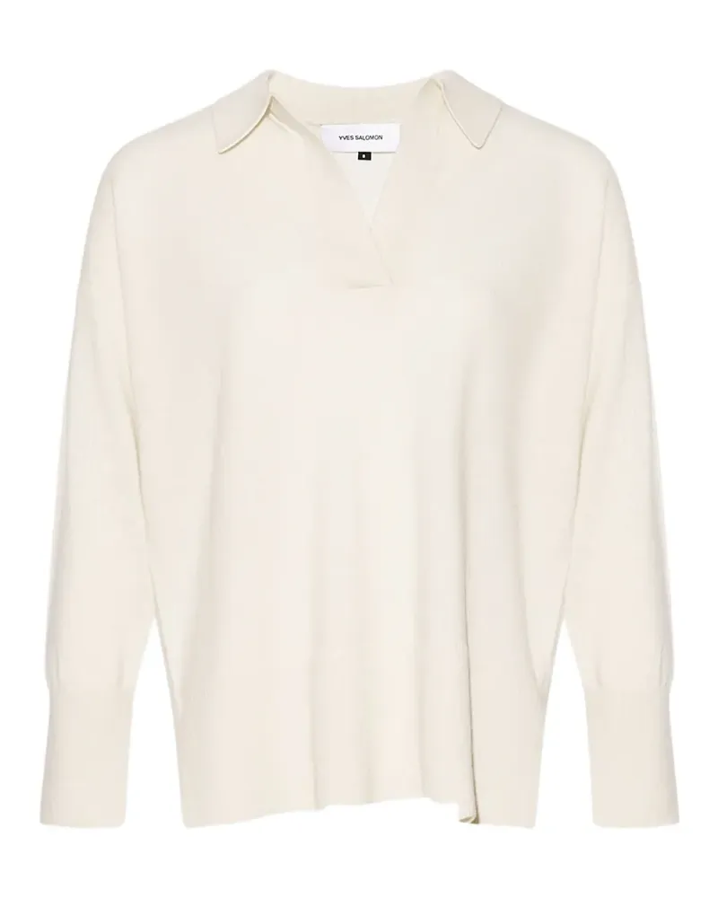 Yves Salomon Pullover aus Merinowolle - Nude Nude