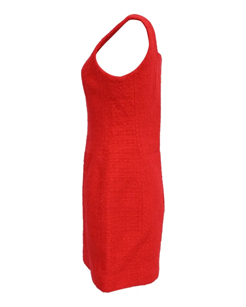 Maje Ärmelloses Tweed-Kleid - Rot Rot
