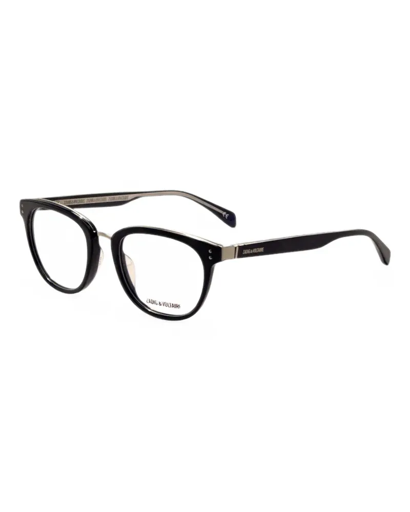 Zadig & Voltaire round-frame glasses - Schwarz Schwarz