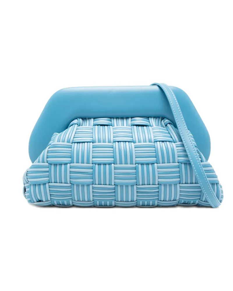 THEMOIRÈ Mittelgroße Bios Clutch - Blau Blau