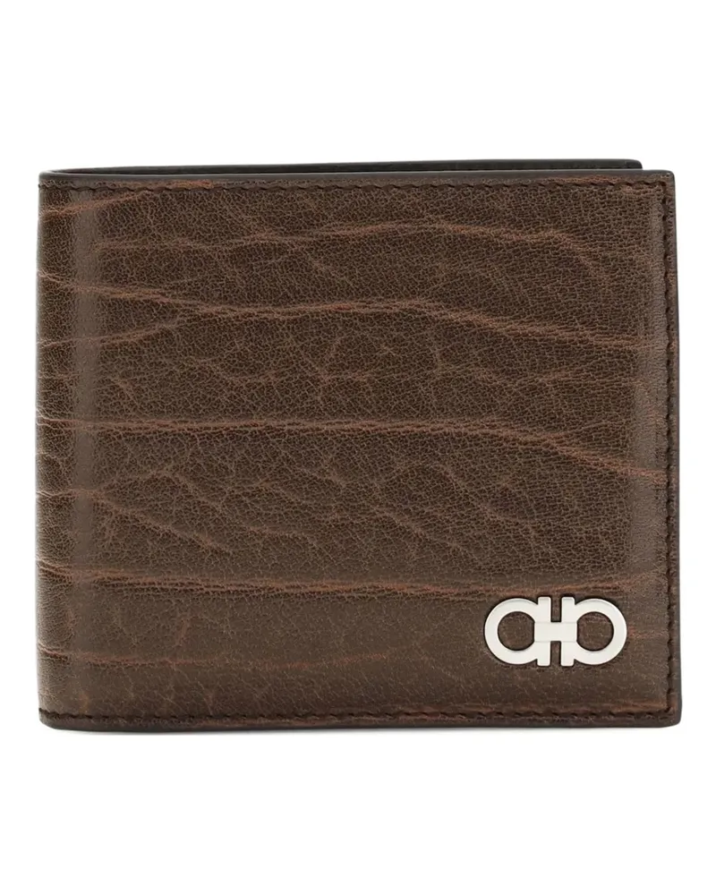 Ferragamo Gancini wallet - Braun Braun