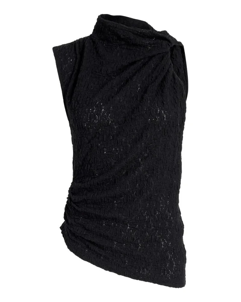 Proenza Schouler Circe top in stretch-lace - Schwarz Schwarz