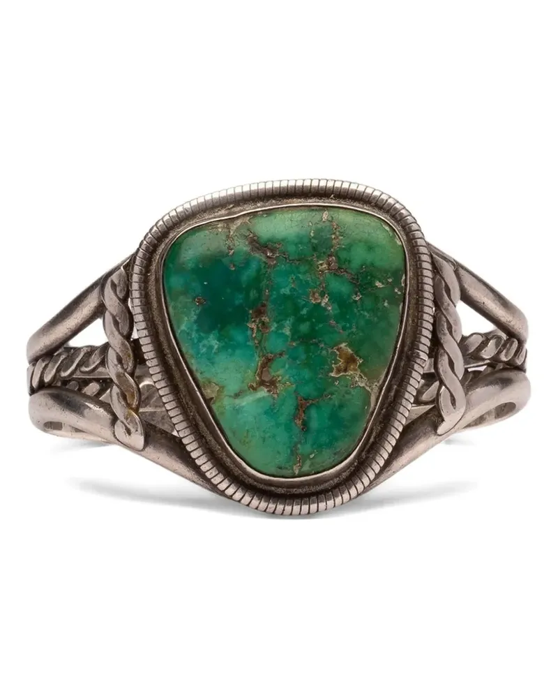 Fortela turquoise-stone bracelet - Silber Silber