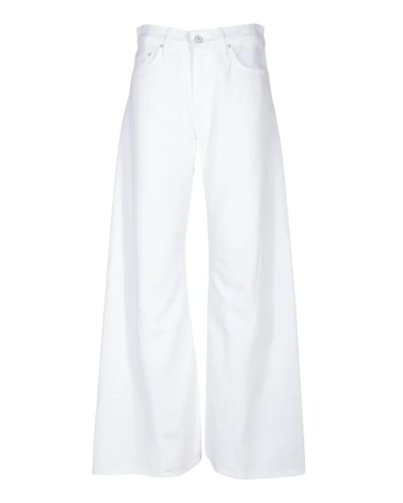 Mother Lemon Twist Skimp jeans - Weiß Weiß