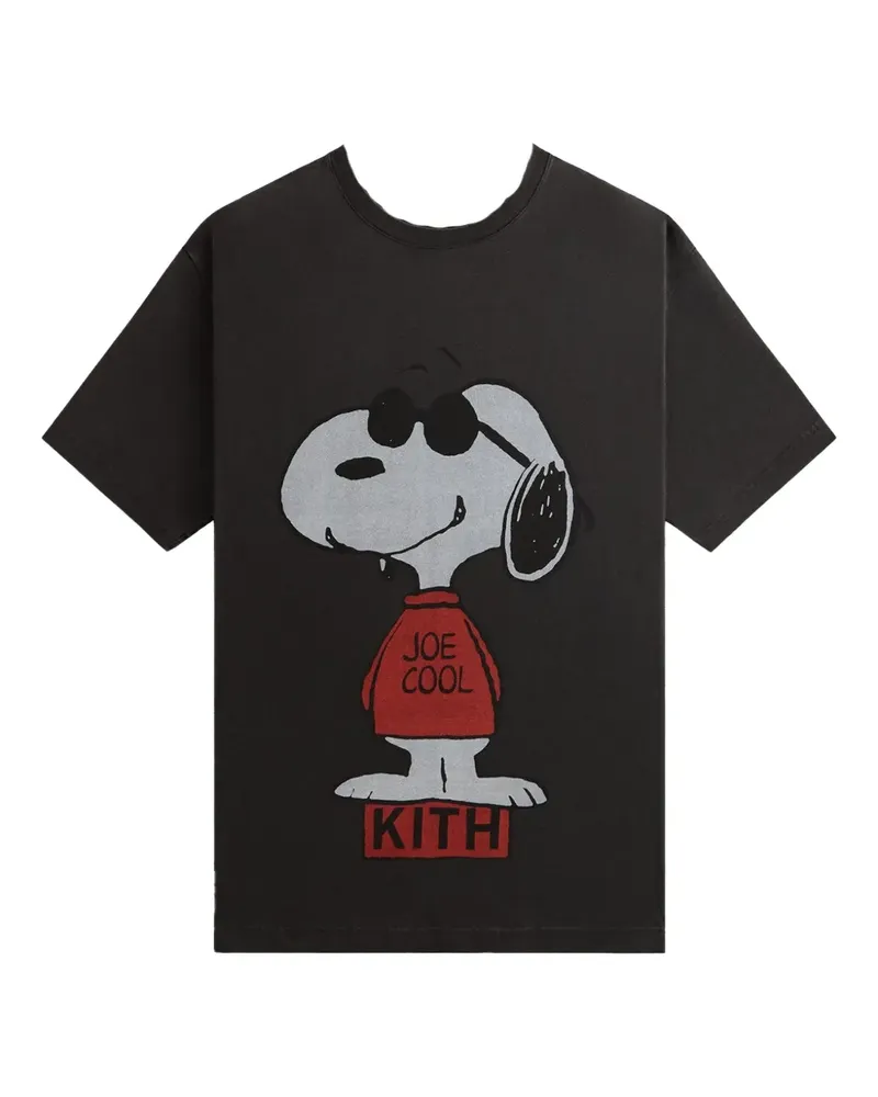 KITH x Peanuts Joe Cool T-Shirt - Schwarz Schwarz