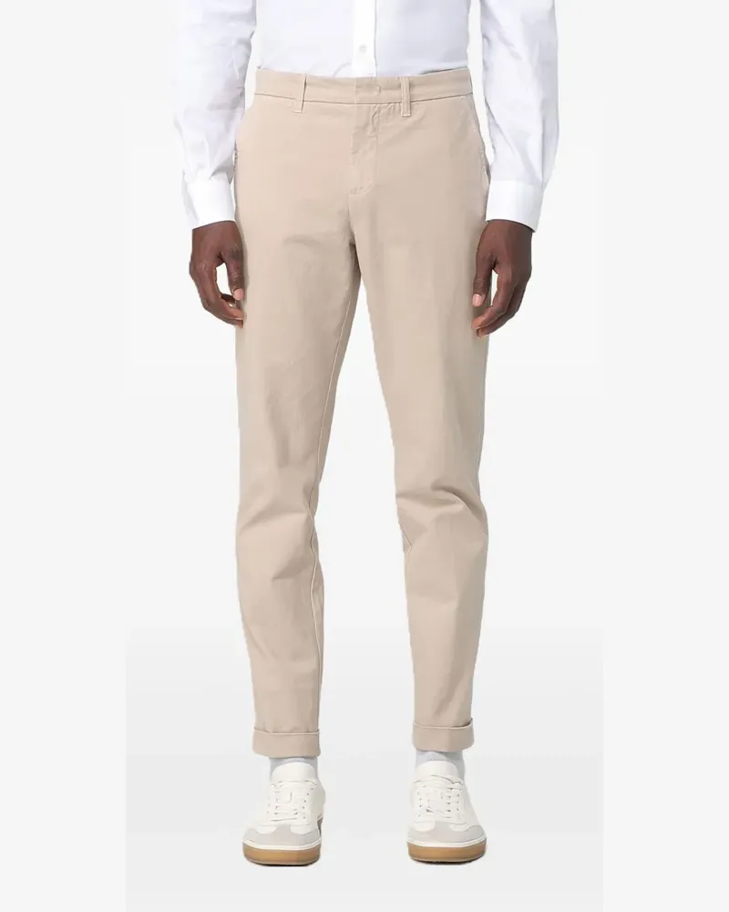 Fay cuffed trousers - Nude Nude
