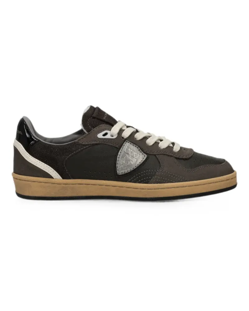 Philippe Model Pgal Sneakers mit Einsätzen - Braun Braun