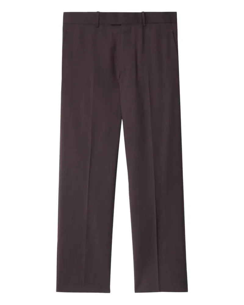 Burberry Hose mit Knopfverschluss - Rot Rot