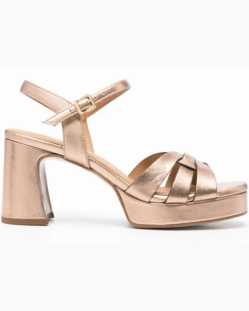 Pedro Miralles Sandalen mit Plateau 80mm - Braun Braun