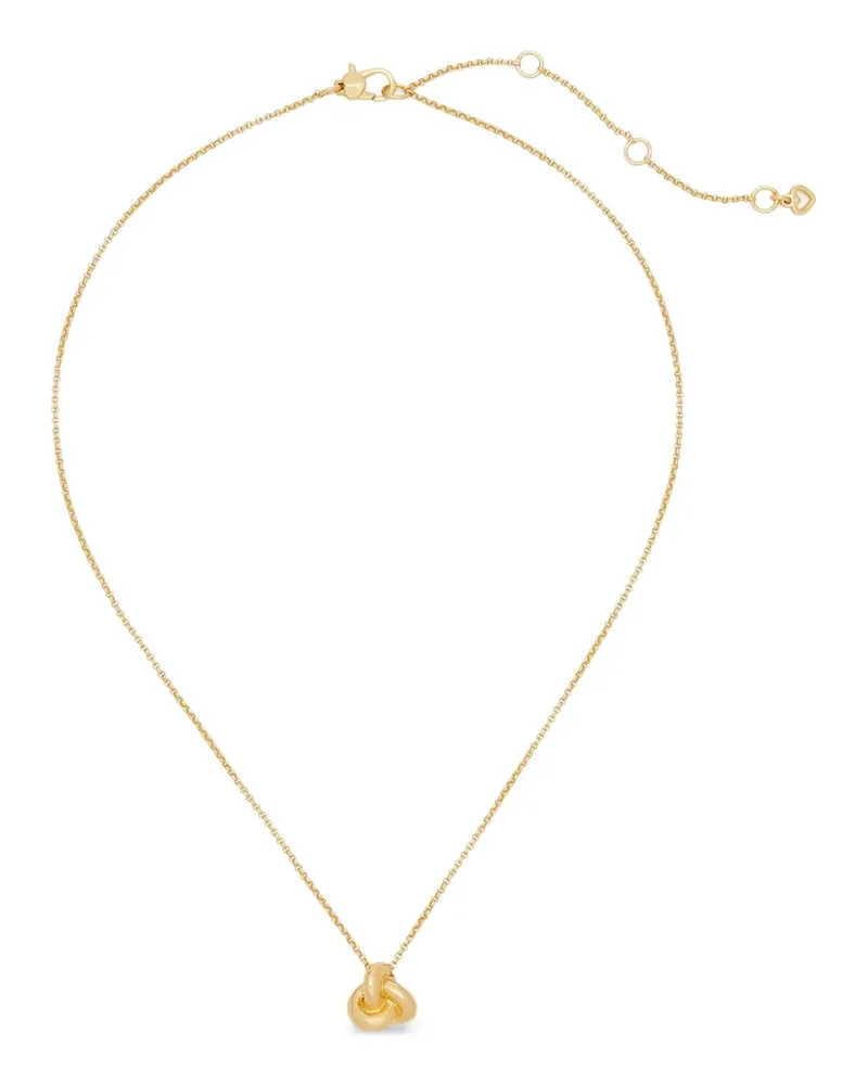 Kate Spade Double Knot Halskette - Gold Gold