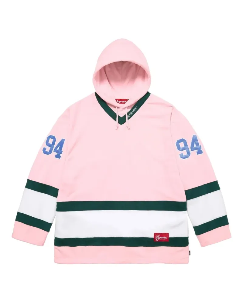 Supreme Being Polartec hockey hoodie - Rosa Rosa