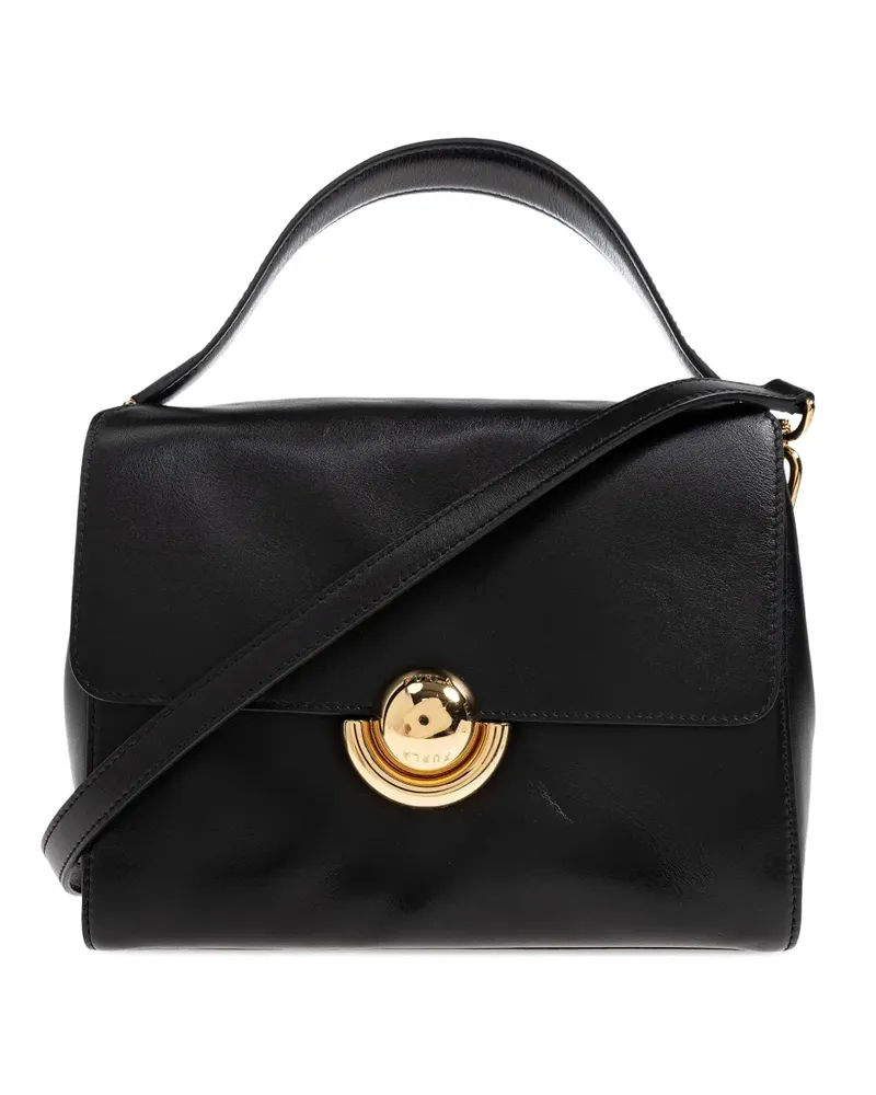 Furla Kleiner Domus Tote Bag - Schwarz Schwarz