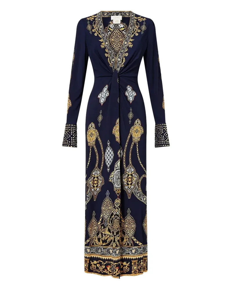 Camilla The Imperial Gate Midikleid - Blau Blau