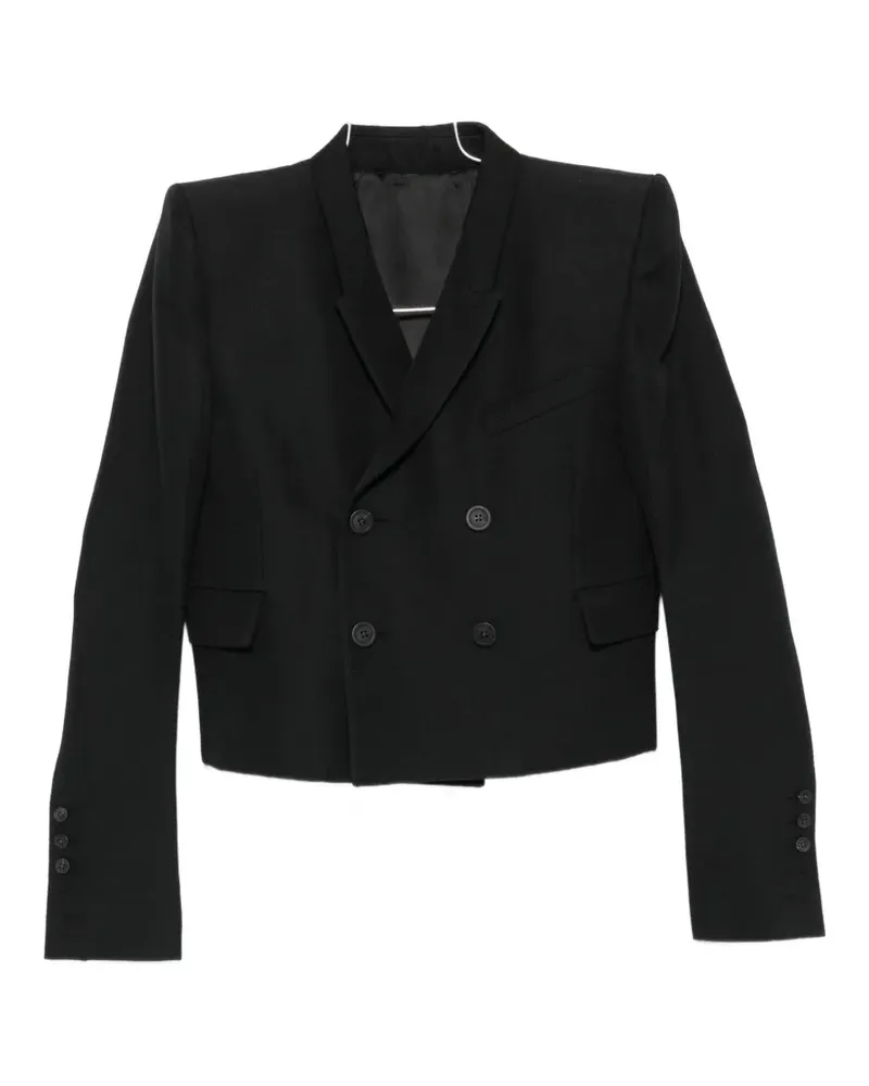Rick Owens double-breasted blazer - Schwarz Schwarz