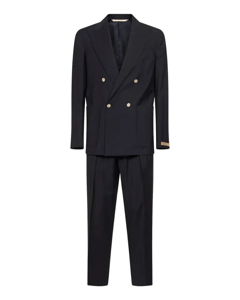 Briglia 1949 Portobellos Bolgheri double-breasted suit - Blau Blau