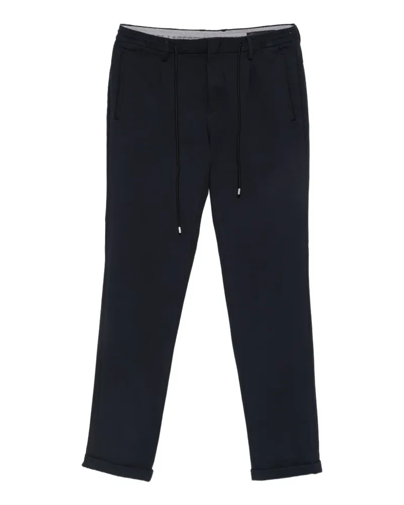 Karl Lagerfeld Chino mit Kordelzug - Blau Blau