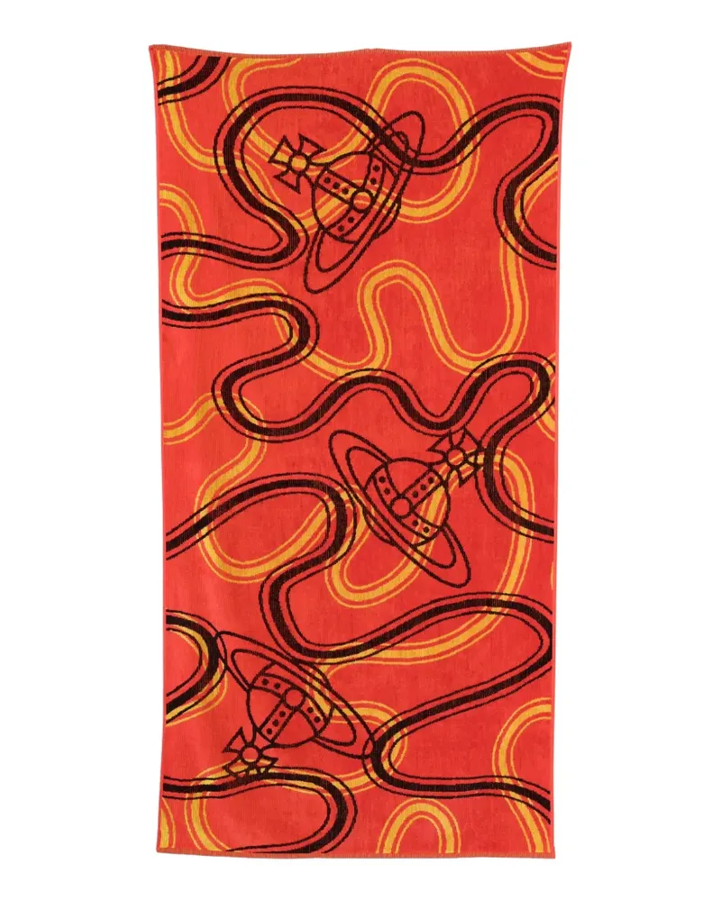 Vivienne Westwood Gemustertes Badetuch - Rot Rot