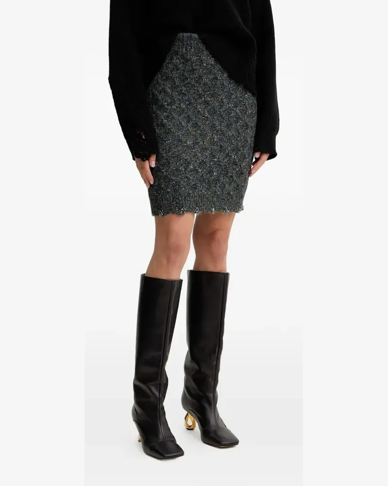 Pinko Gestrickter Rock - Grün Grün