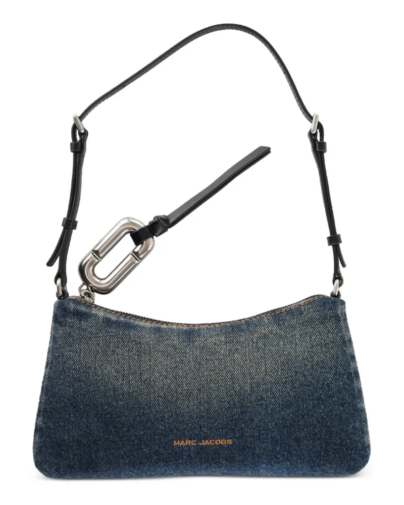 Marc Jacobs Ausgeblichene Schultertasche aus Denim - Blau Blau