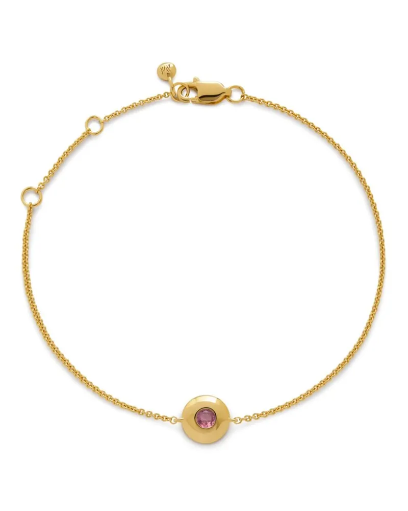 Monica Vinader October Birthstone Armband aus 18kt Gelbgold-Vermeil Gold