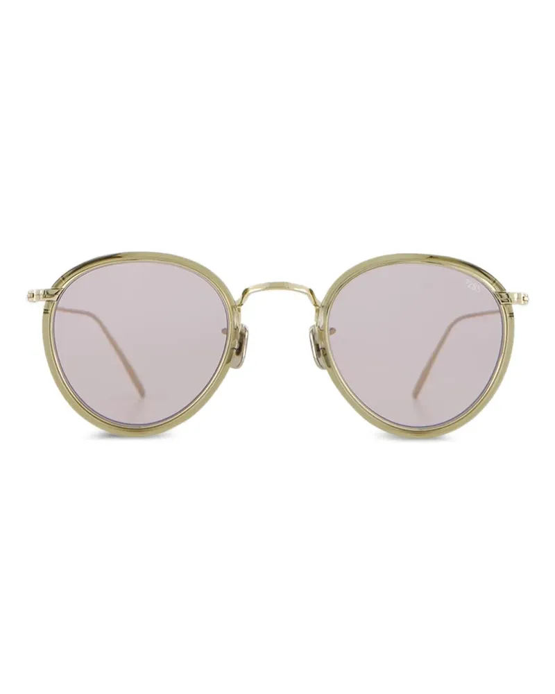 EYEVAN 7285 Sonnenbrille mit rundem Gestell - Grün Grün