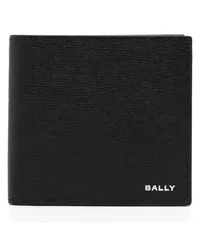 Bally Portemonnaie mit Logo-Stempel Schwarz